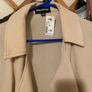 Taupe Coat long Jacket